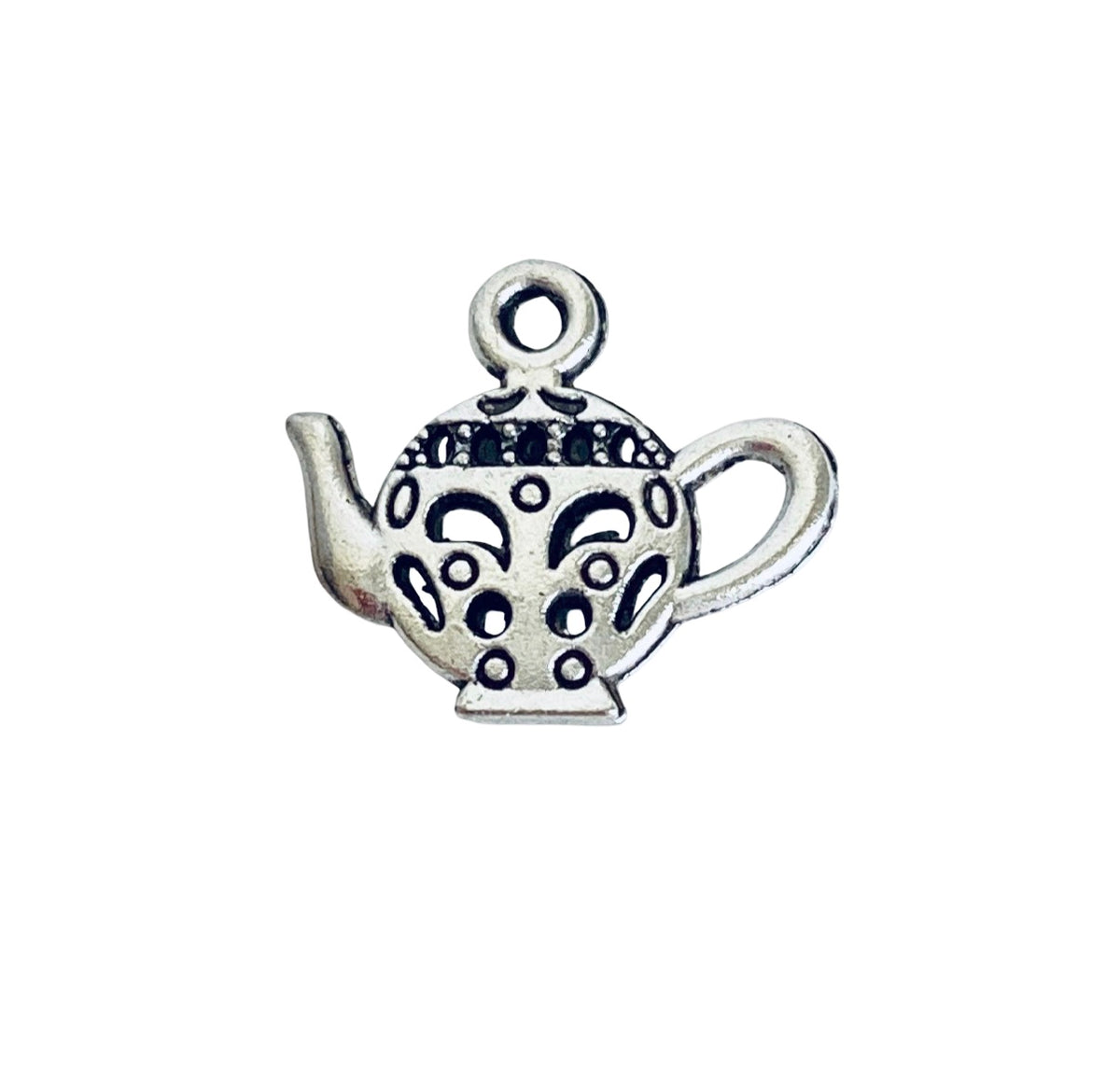 Base Metal Small Tea Pot Charm