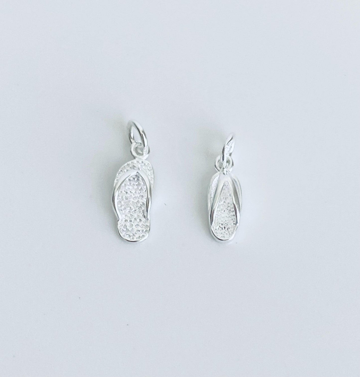 Sterling Silver Flip Flop Charm