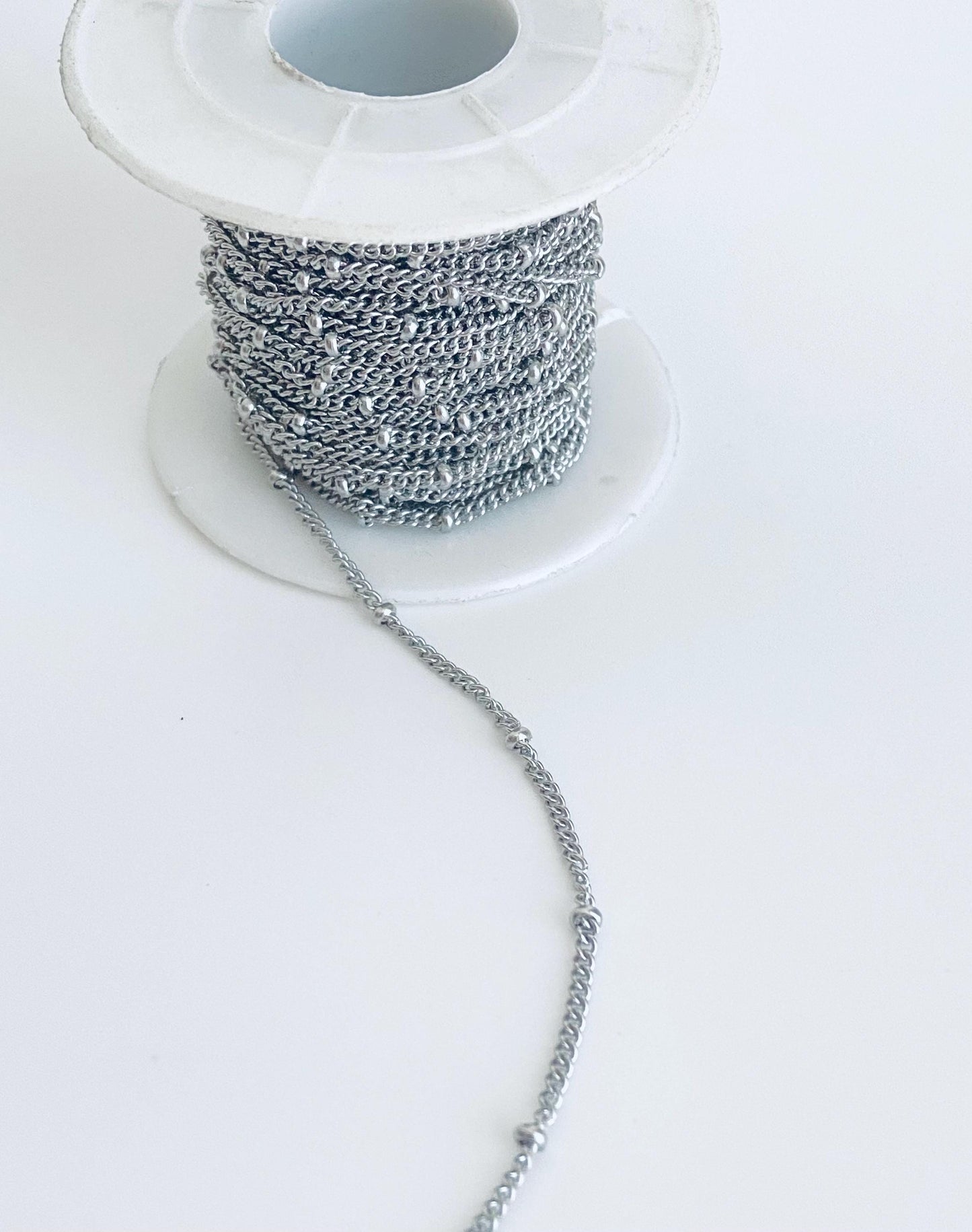 Stainless Steel Satellite Chain (Sold by Foot)