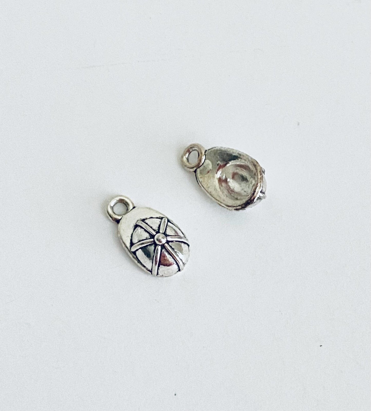 Tiny Baseball Cap Charm