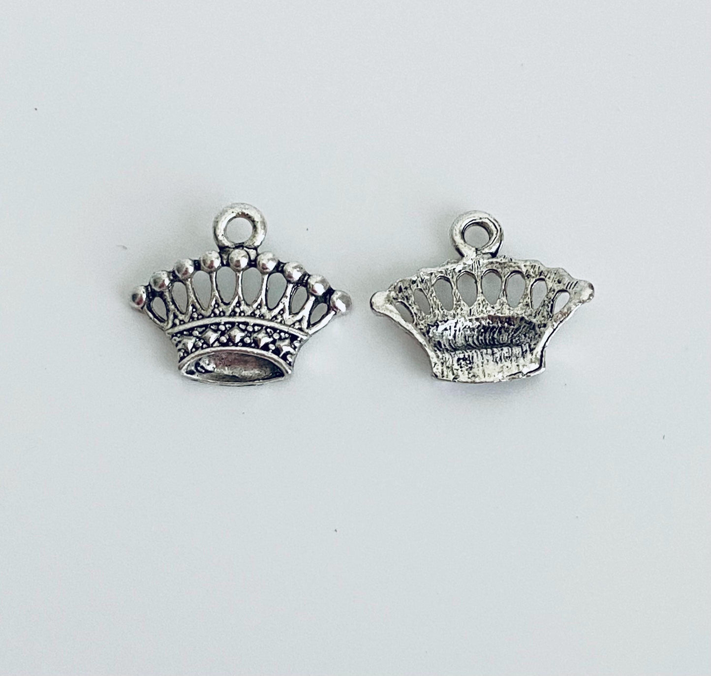 Base Metal Princess Tiara Charm