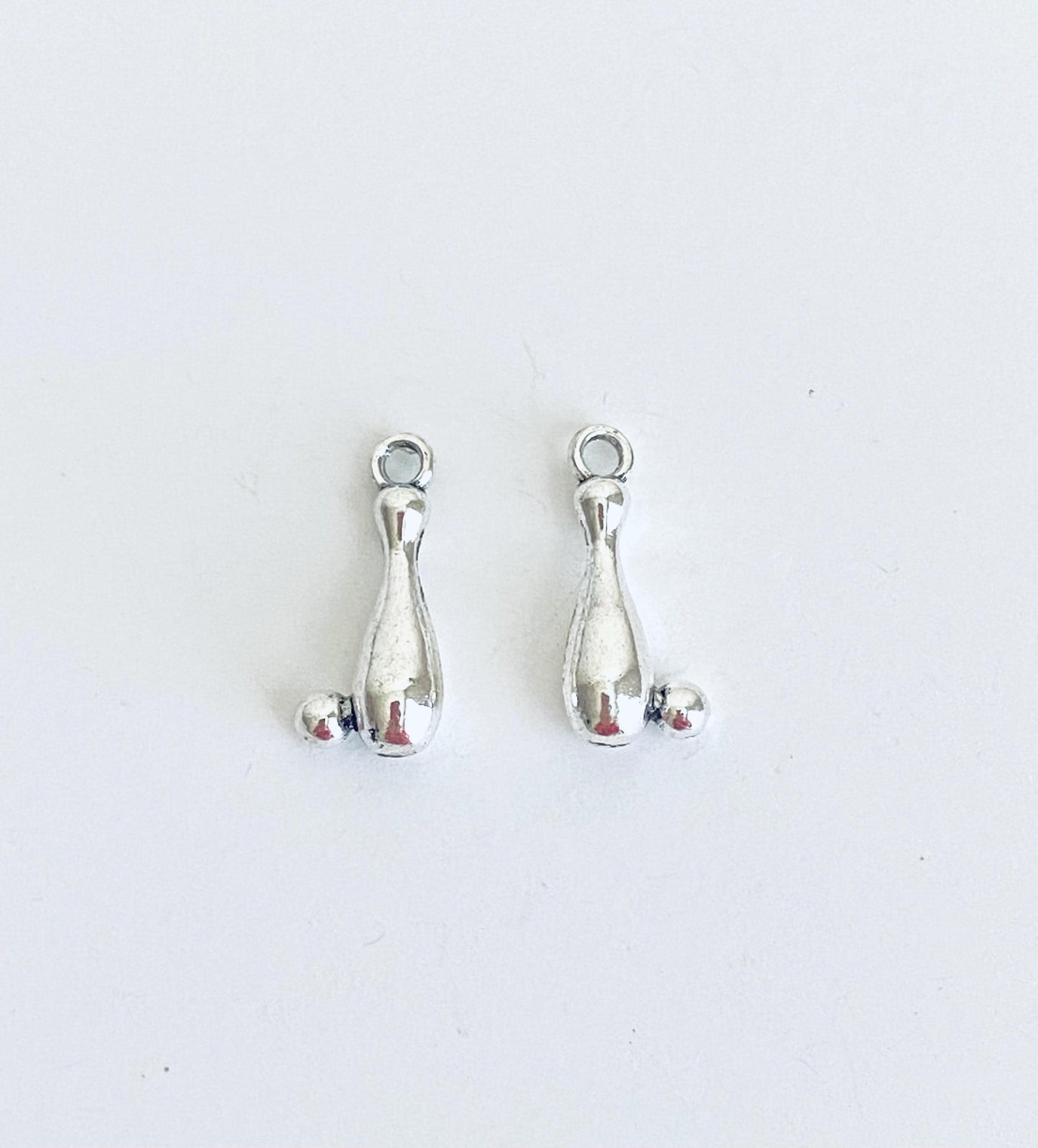 Small Bowling Pin Charm