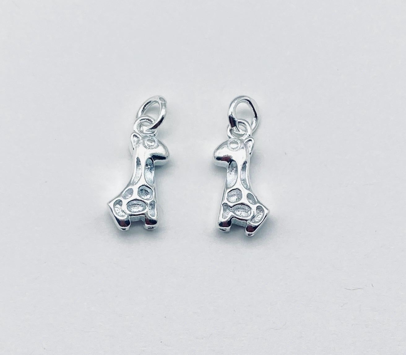 Sterling Silver Giraffe Charm