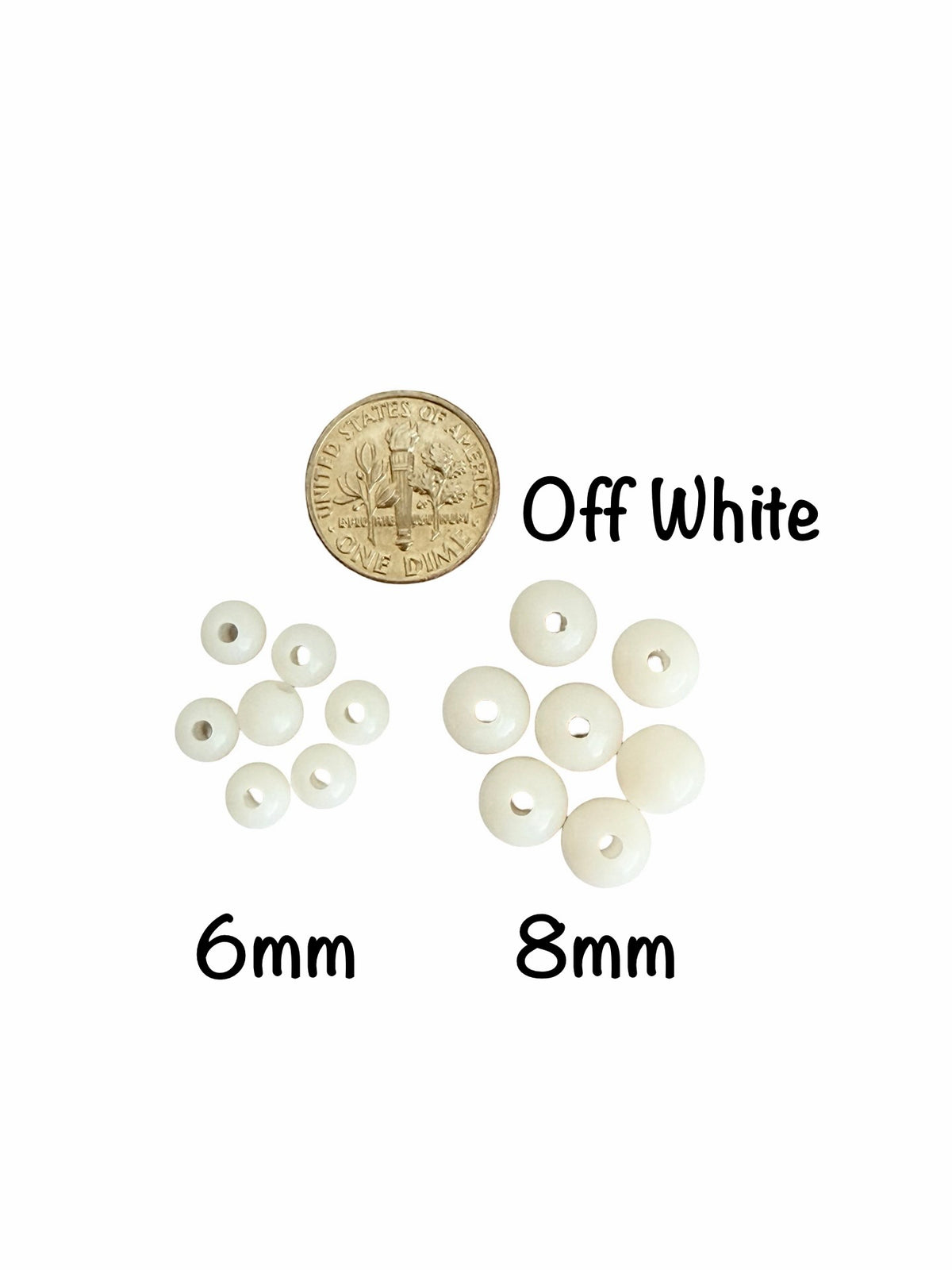 Acrylic Round Beads • Solid or Random Mix of Translucent Colors • 6mm, 8mm & 10mm Round Beads for Jewelry Making