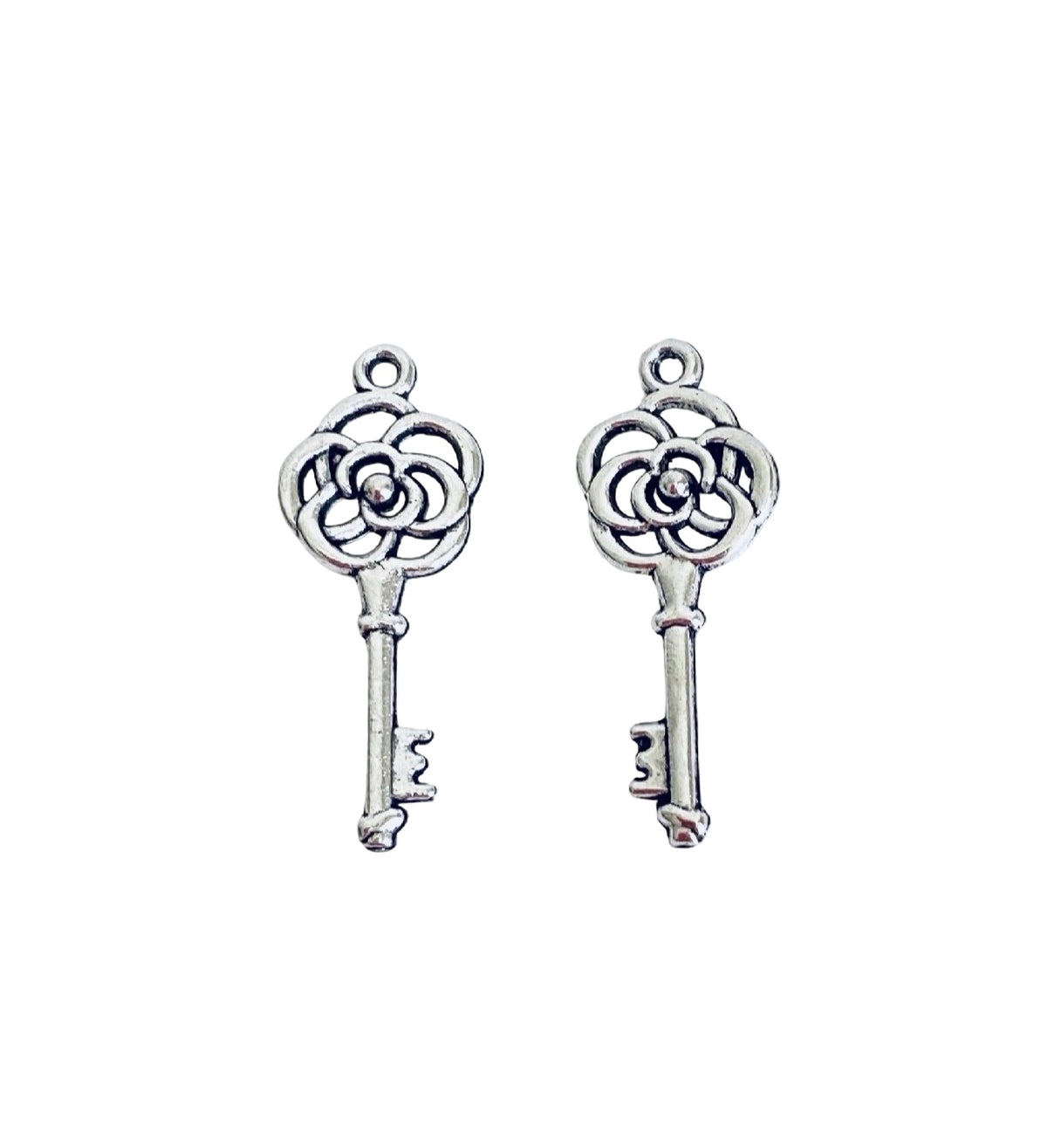 Base Metal Key Charms