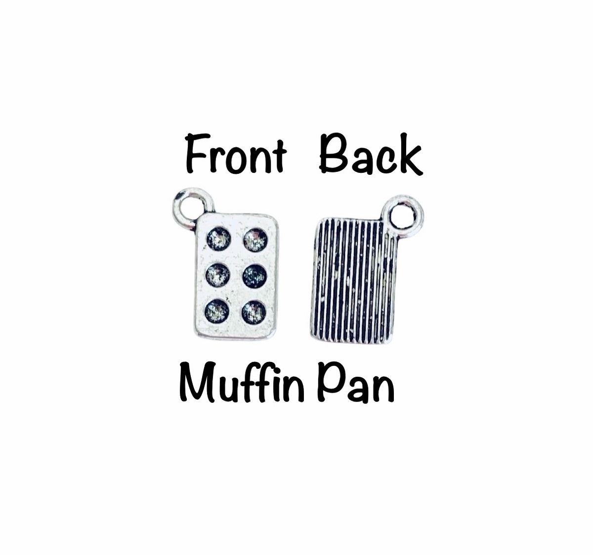 Base Metal Small Baking Charms (Tiny Measuring Cup • Stand Mixer • Muffin Pan • Whisk • Cookbook)