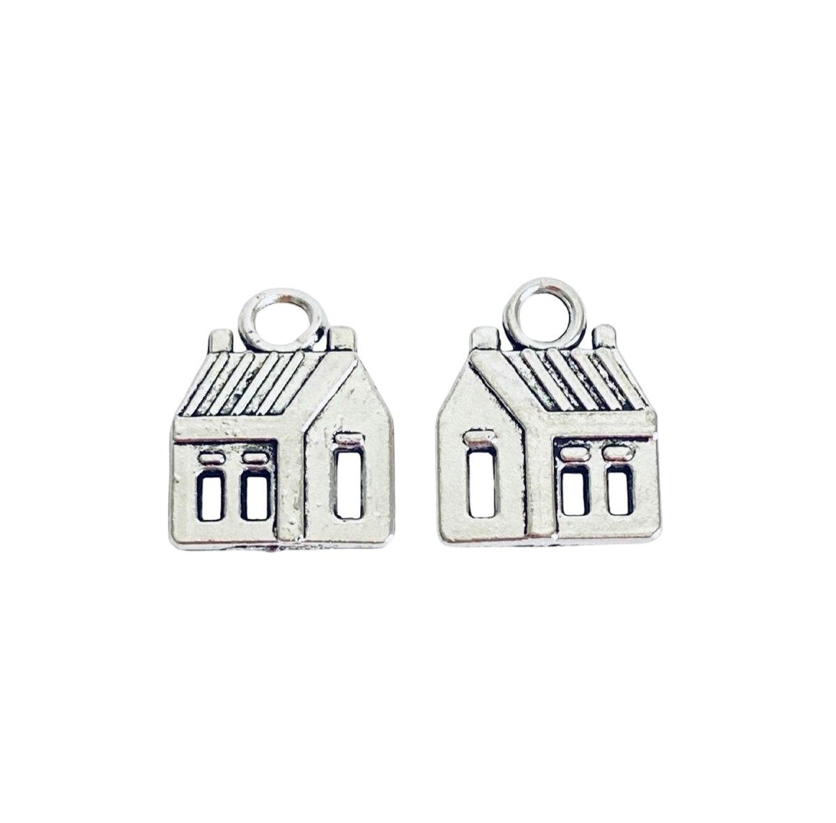 Base Metal House Charm