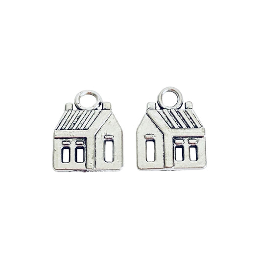 Base Metal House Charm