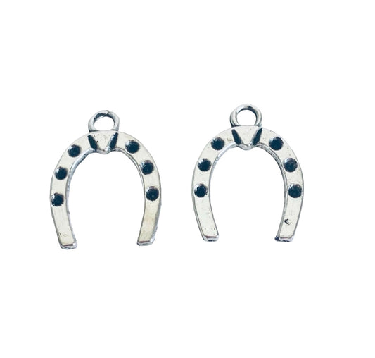 Base Metal Horseshoe Charm