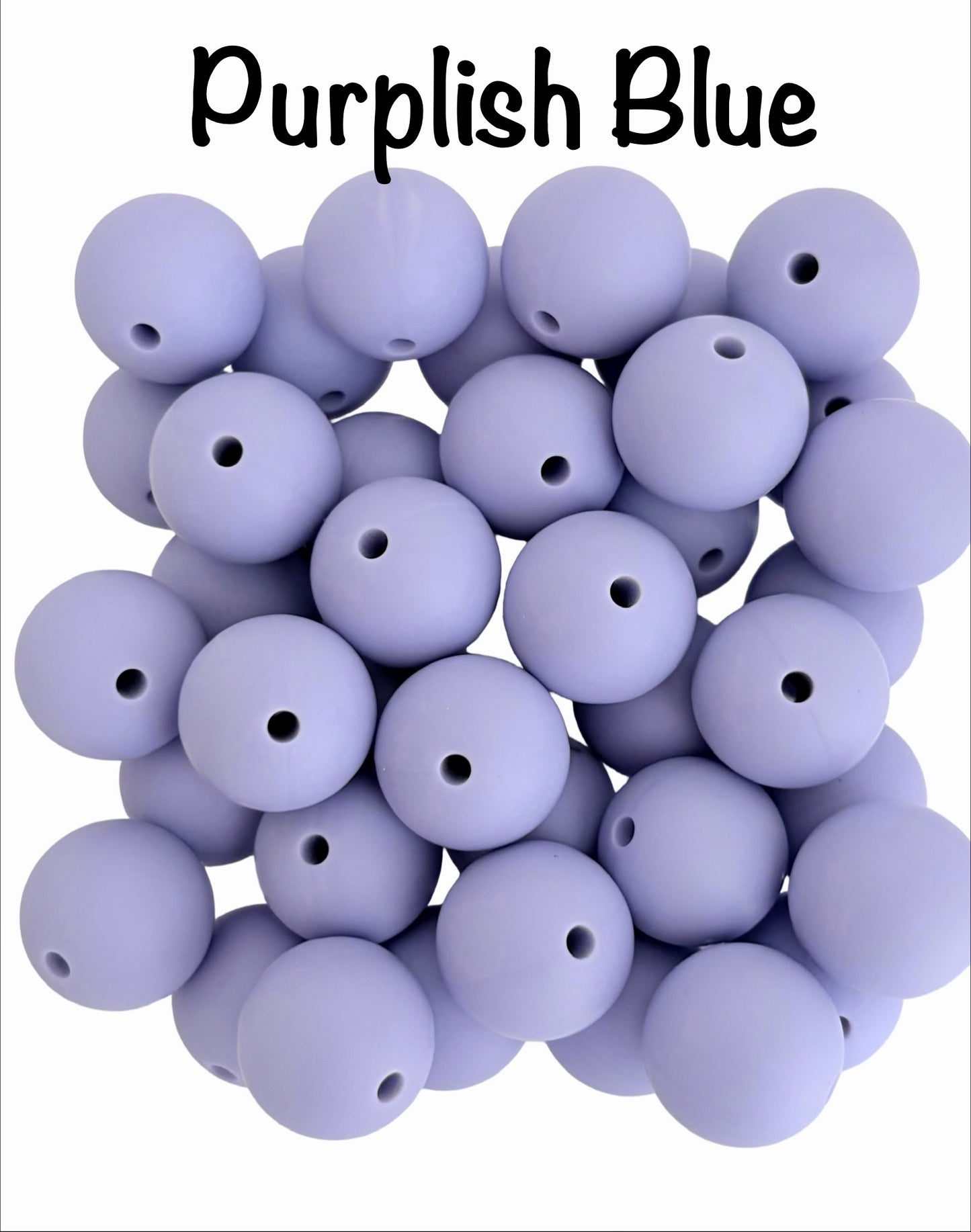 15mm Round Silicone Beads (Sold Individually)