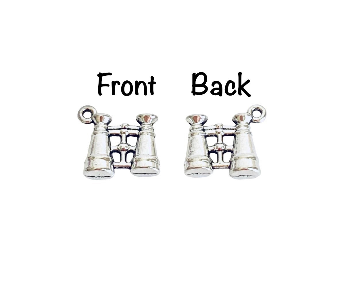 Base Metal Telescope Charm