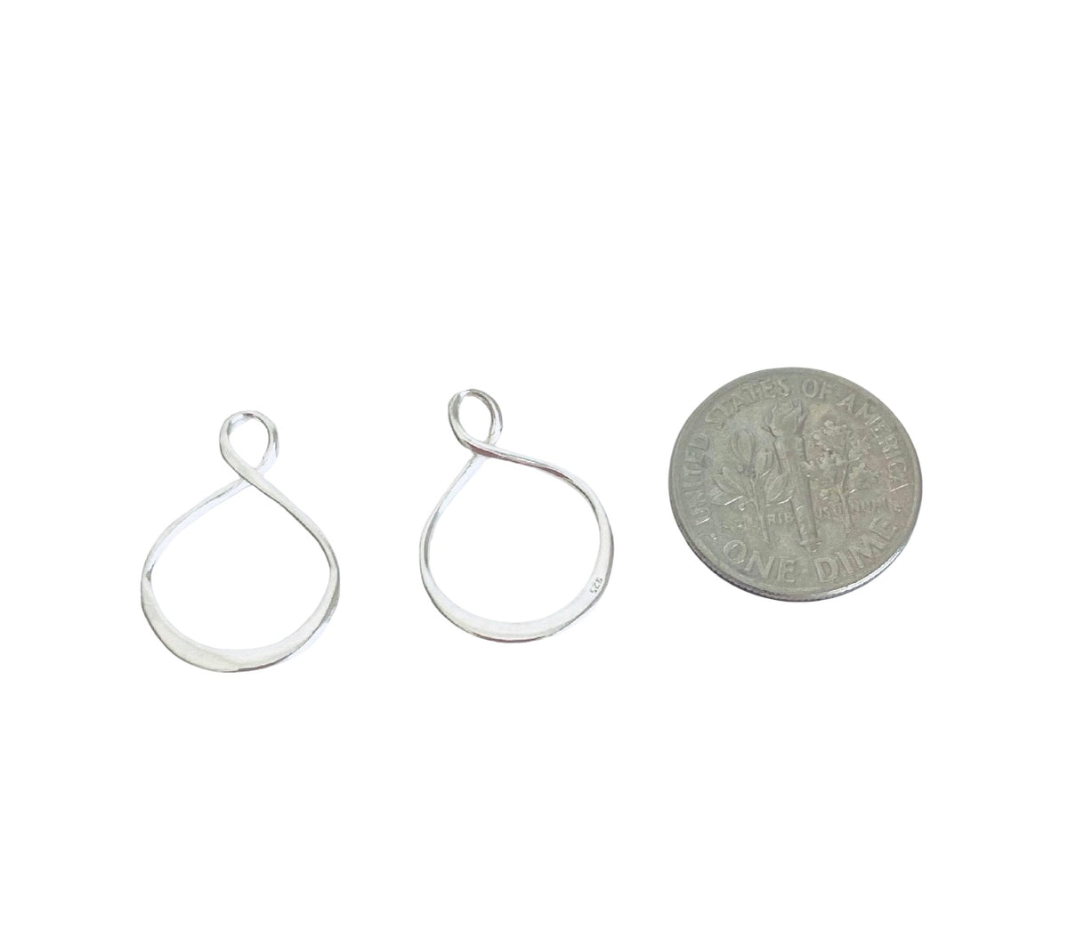925 Sterling Silver Eternity Charm • Sold Individually
