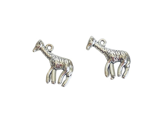 Base Metal Giraffe Charm