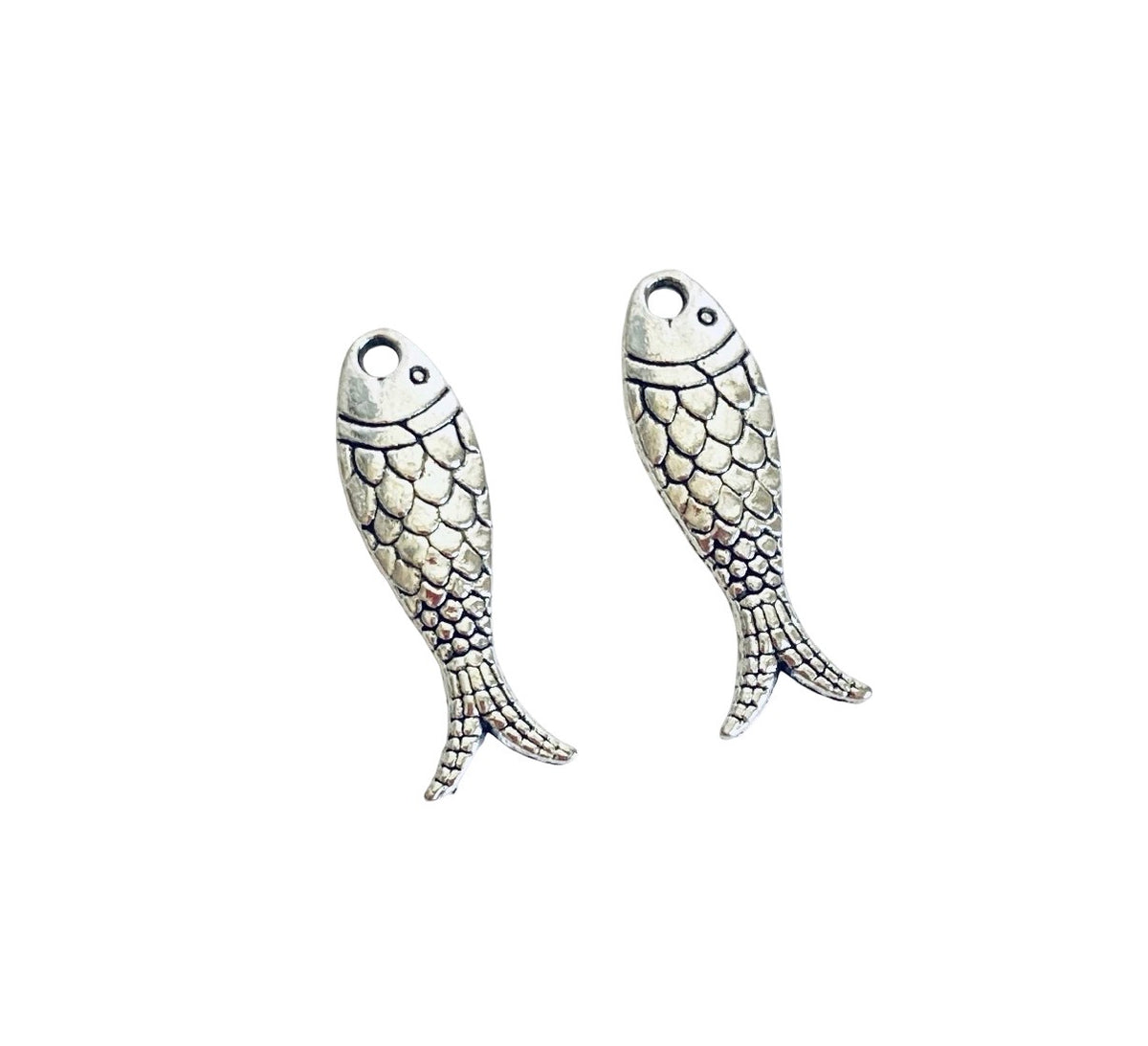 Base Metal Small Fish Charms