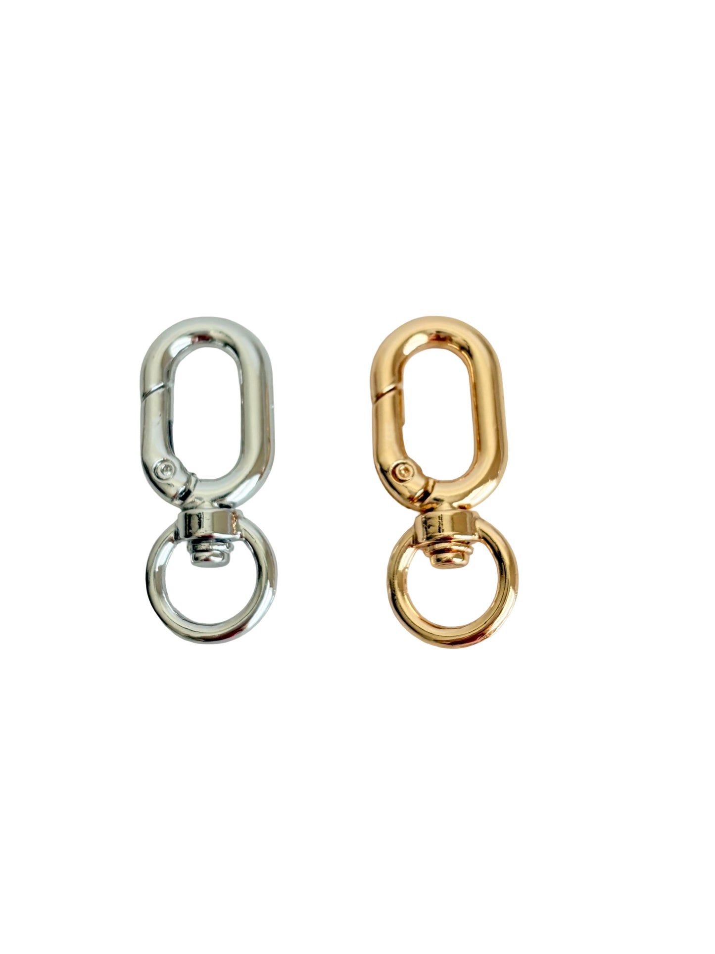 Oblong Clip-On Clasp Connector