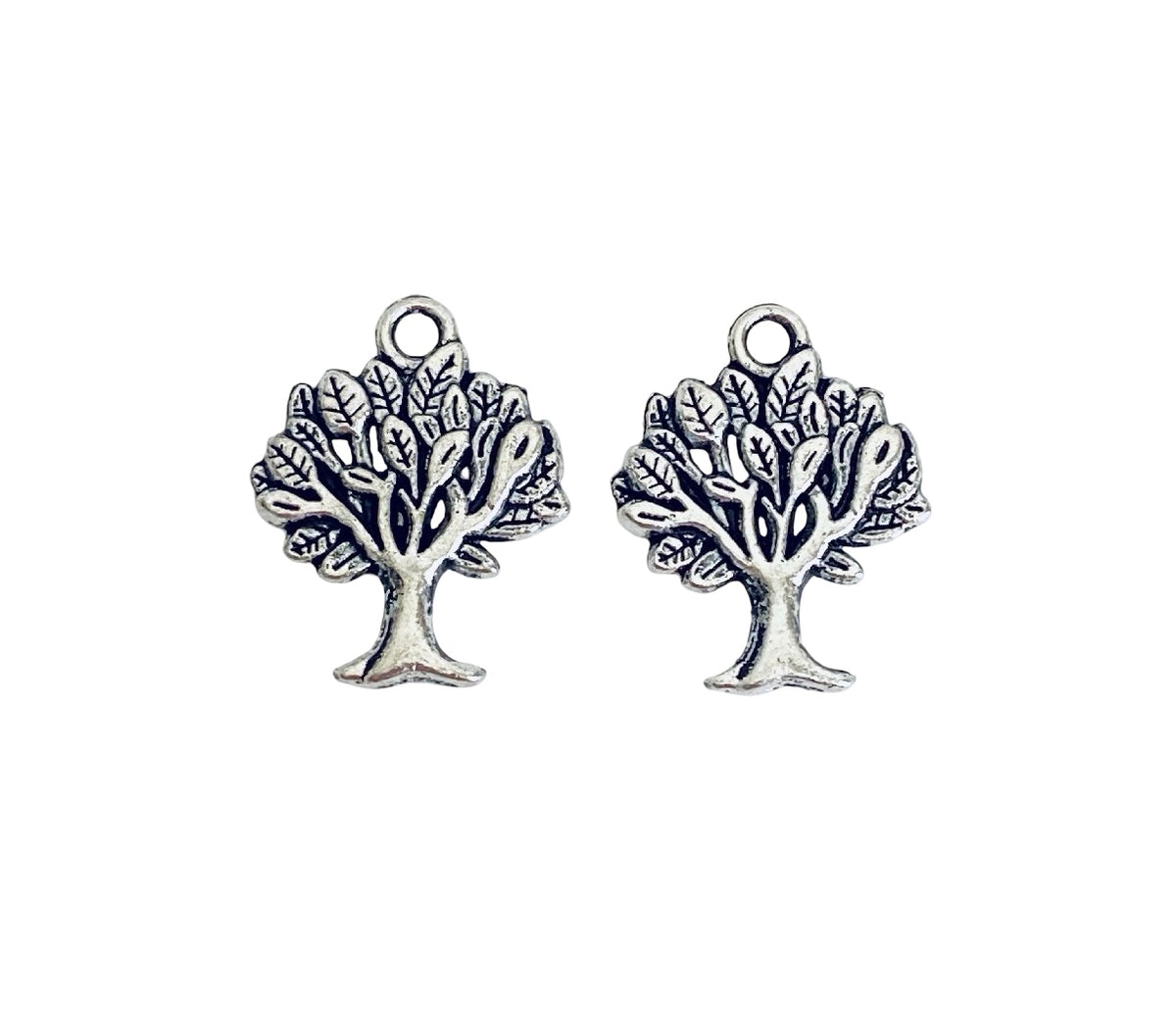 Base Metal Tree Charms (Small & Large Size)