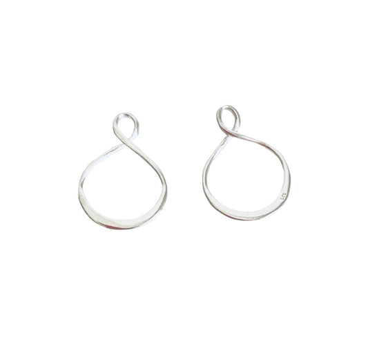 925 Sterling Silver Eternity Charm • Sold Individually