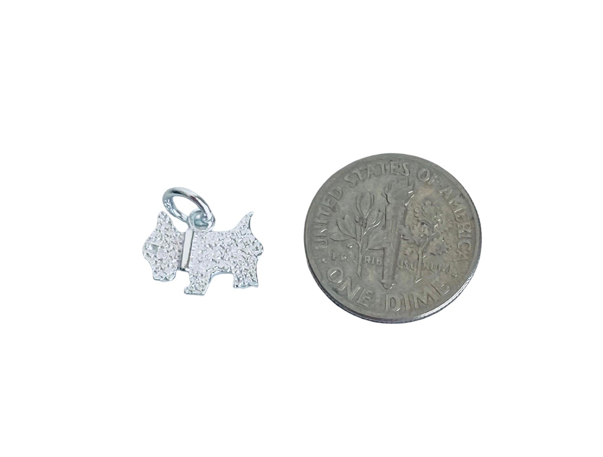Sterling Silver Dog Charm • Dog Bone Charm • Sold Individually