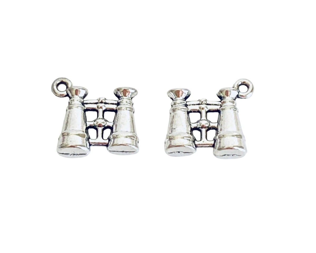 Base Metal Telescope Charm