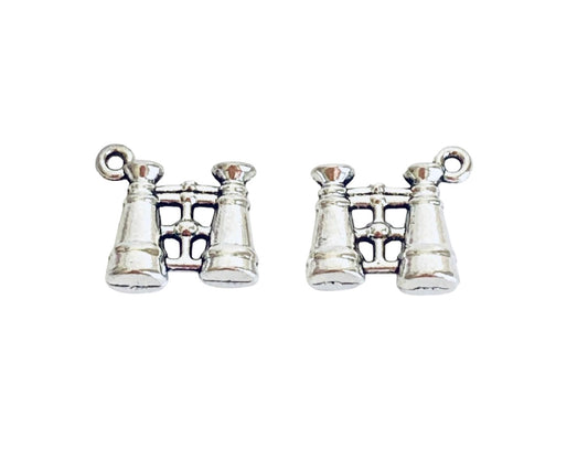 Base Metal Telescope Charm