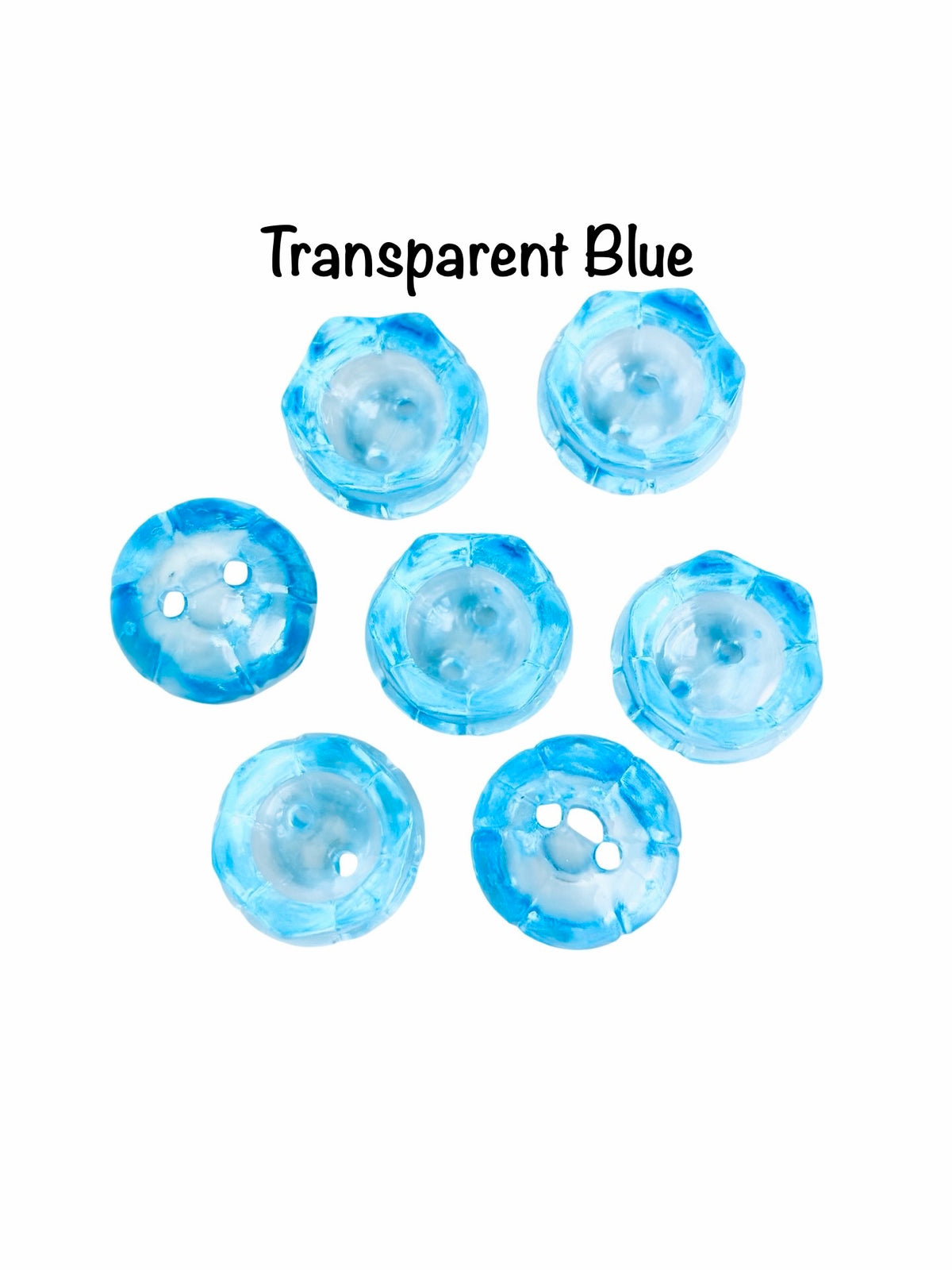 Acrylic Bellflower Beads • Transparent & Translucent Flower Beads for Jewelry Making & Crafts