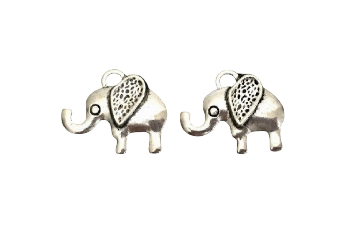 Base Metal Elephant Charm