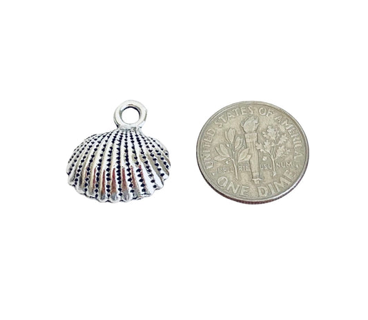 Base Metal Shell Charm