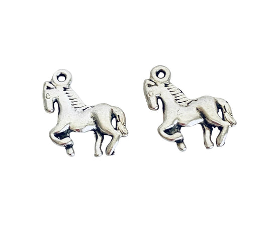 Base Metal Pony Charm