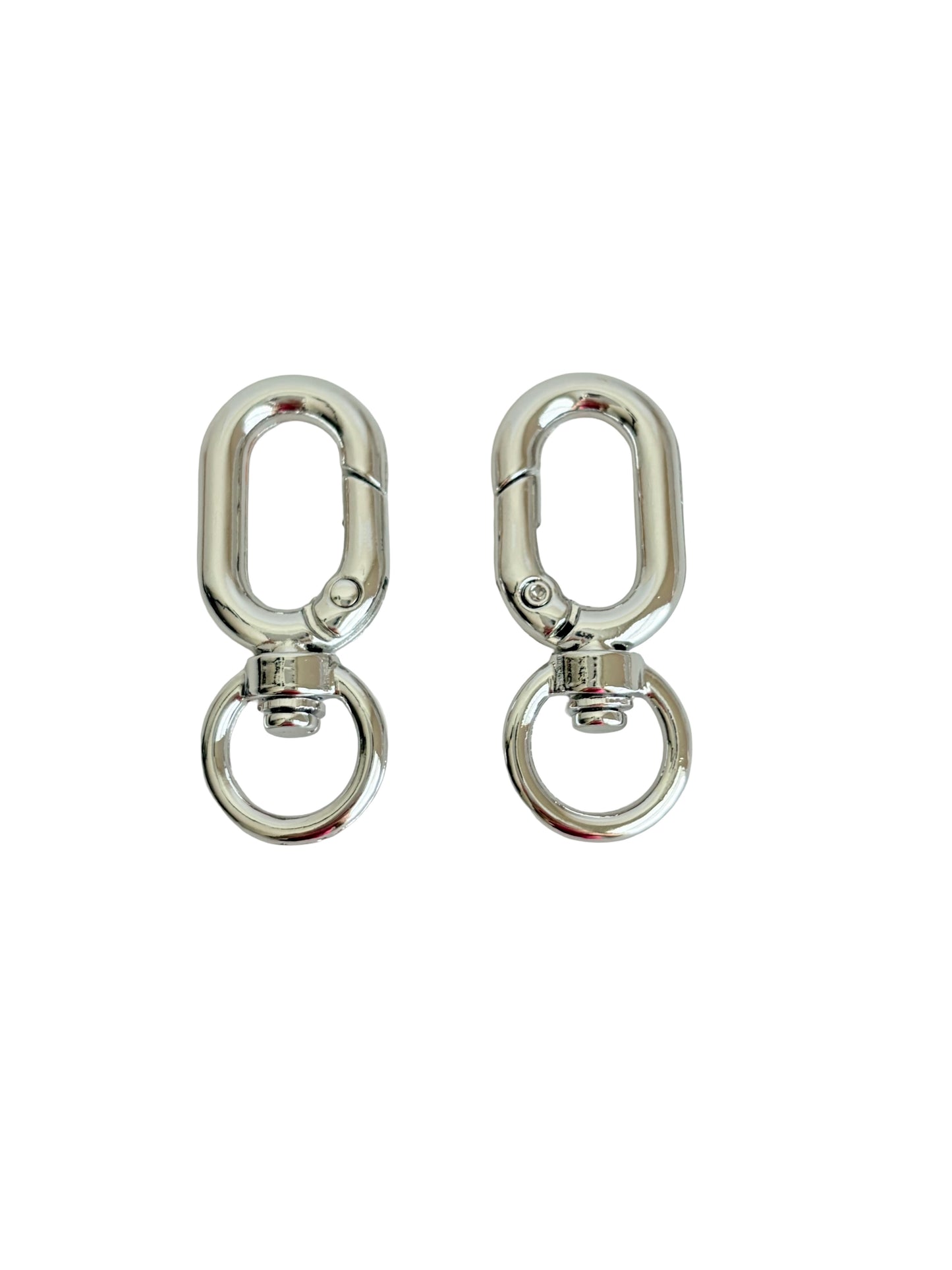 Oblong Clip-On Clasp Connector