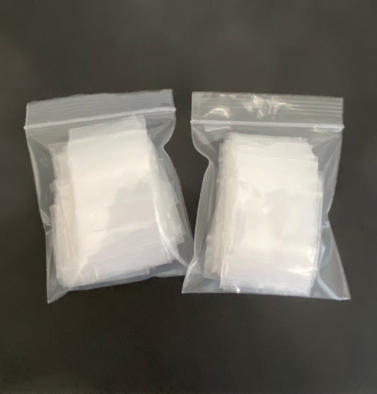 Tiny Plastic Zip Bag (1 3/8” x 1 1/4”) – Small Clear Resealable Packaging Bags & Jewelry Supplies