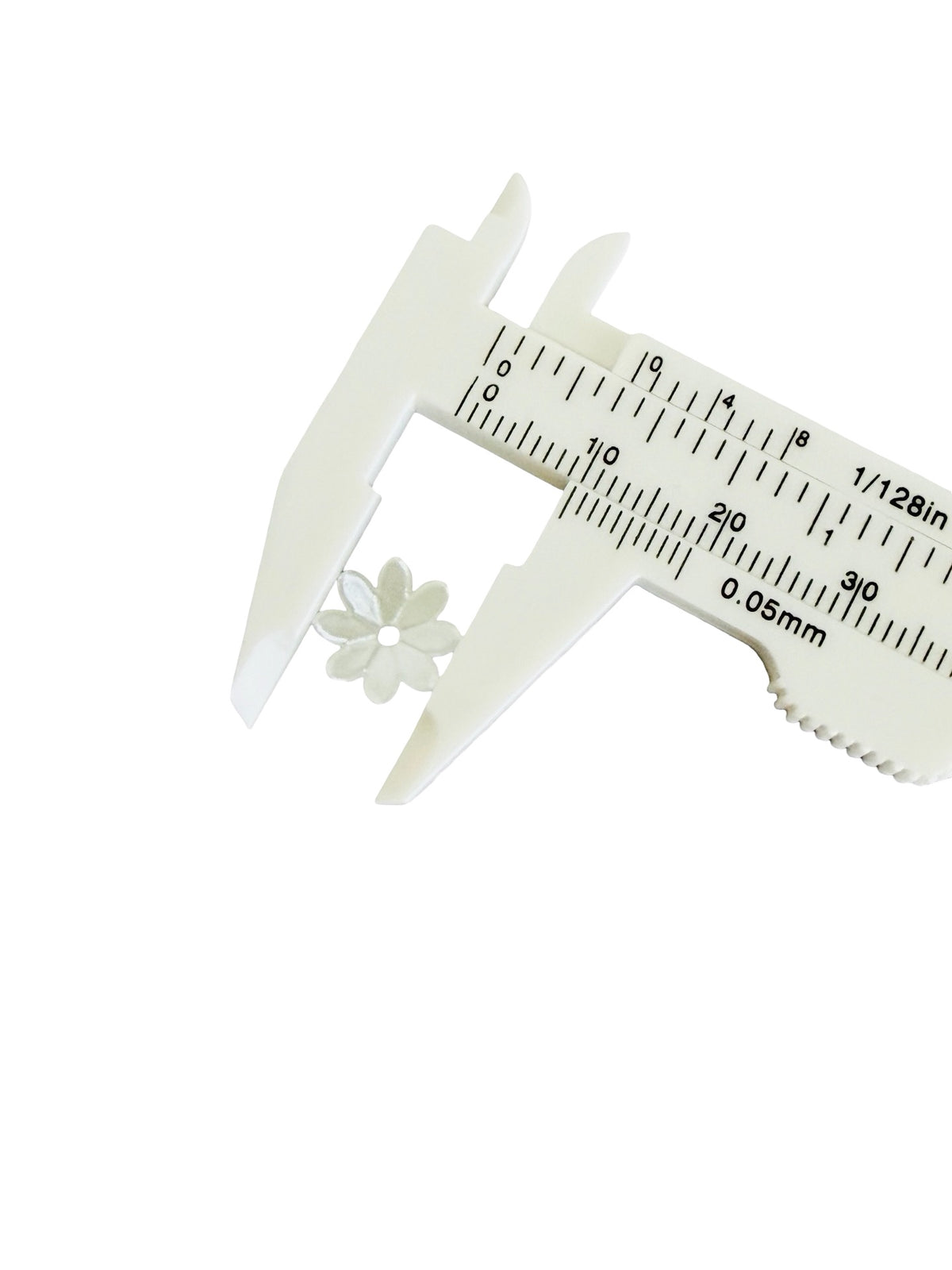 10mm Acrylic Faux Pearl Daisy Flower Petal Beads • Mini Pearl Floral Beads for Jewelry Making & Crafts