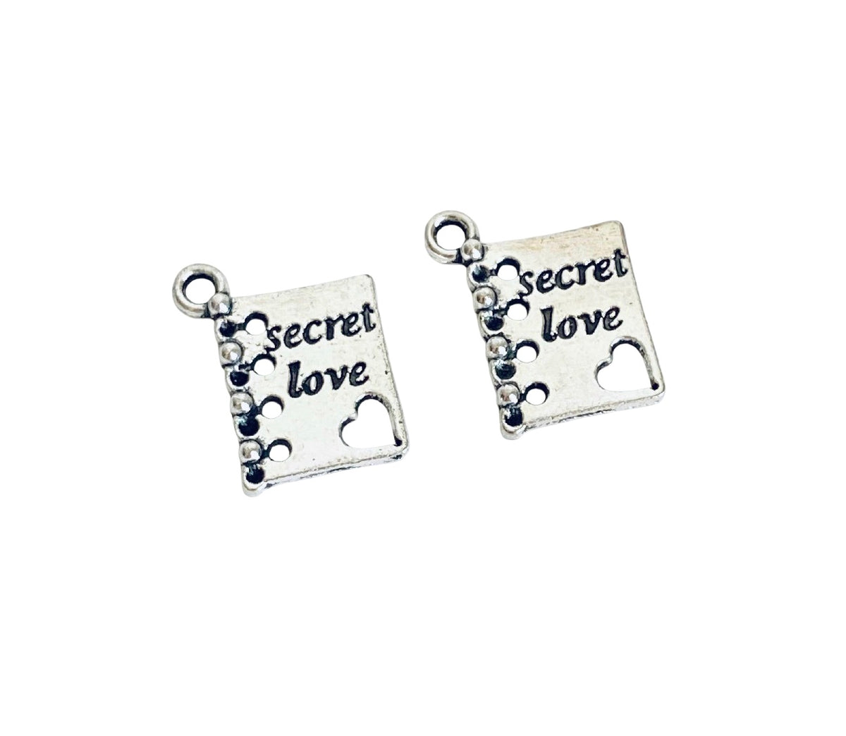 Base Metal Small Secret Love Charm