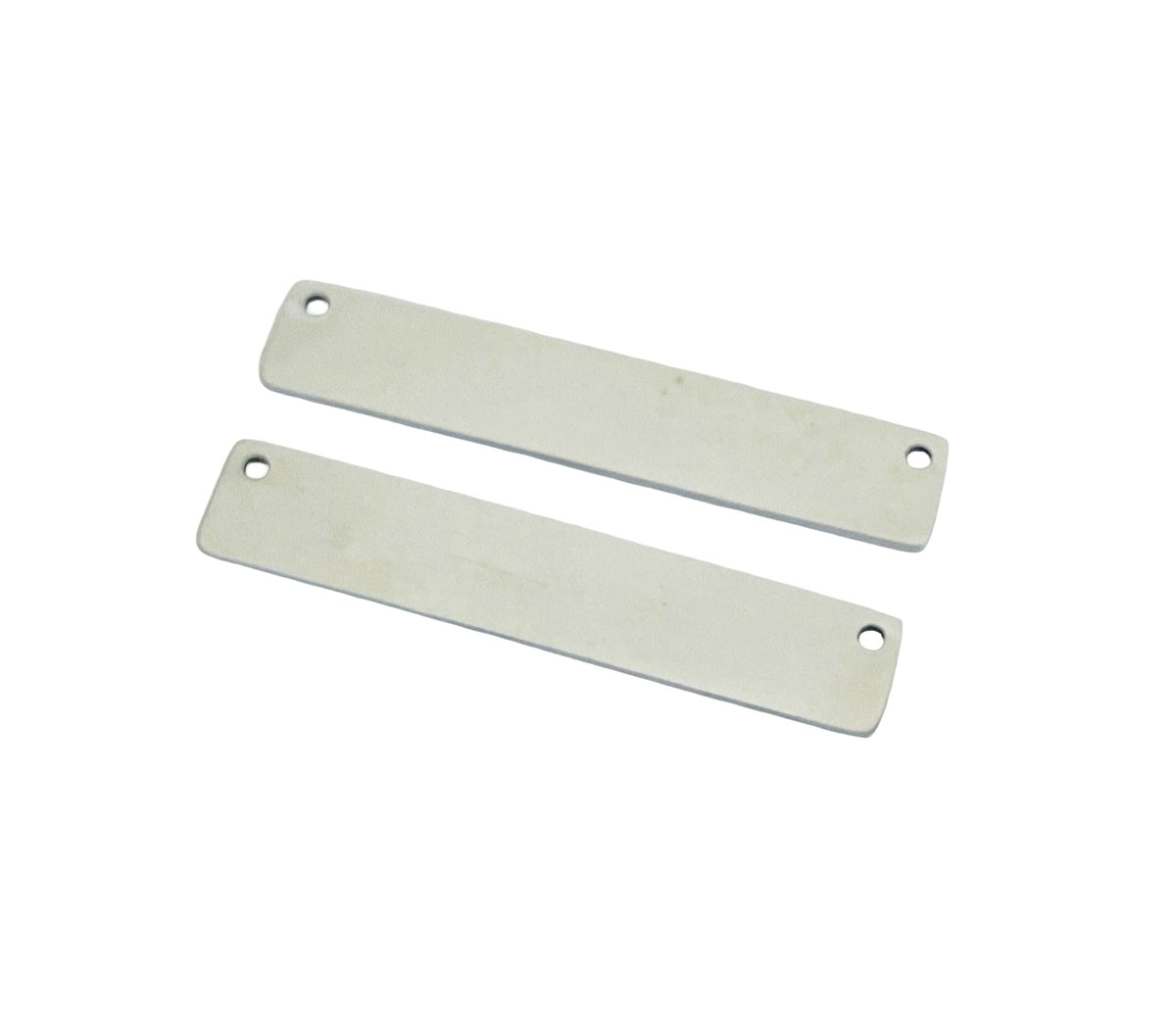 6mm x 32mm Shiny Long Bar Blank • Stainless Steel • Gold over Stainless Steel