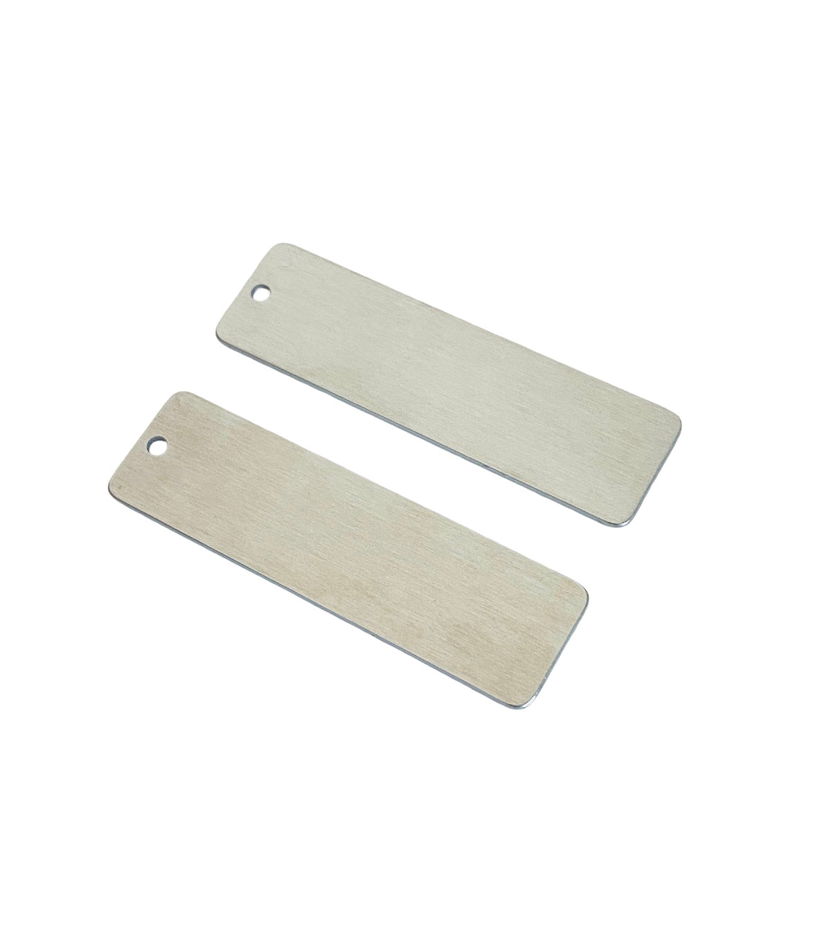 Matte Stainless Steel Long Bar Blank • 16mm x 56mm