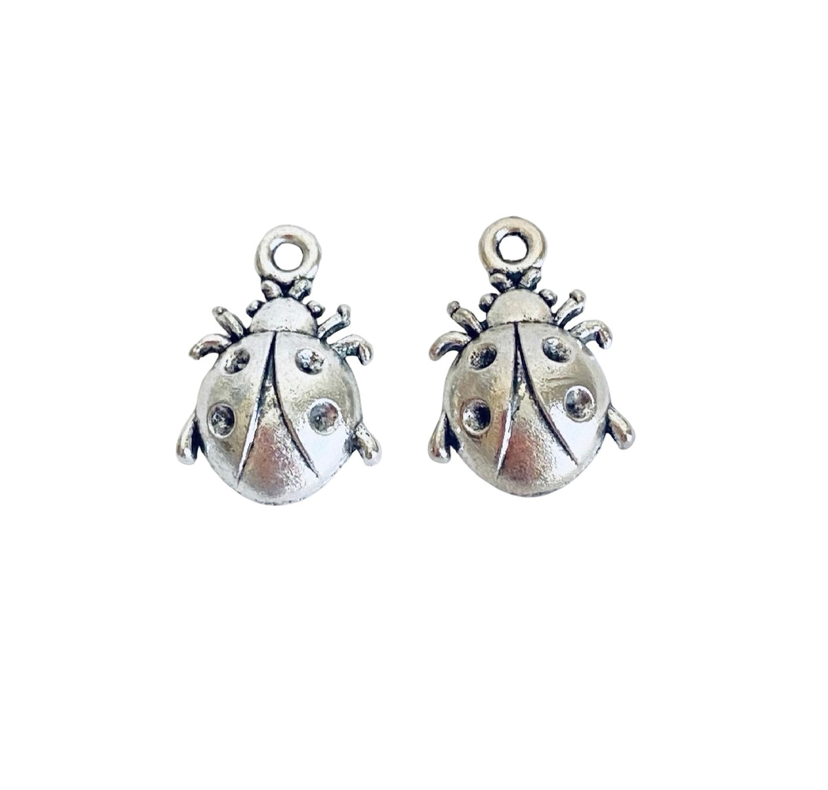 Base Metal Ladybug Charm