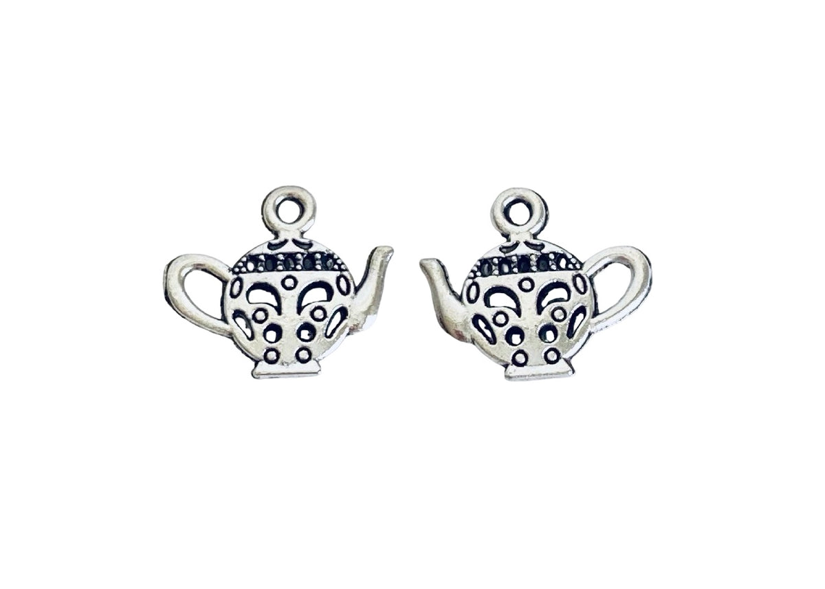 Base Metal Small Tea Pot Charm