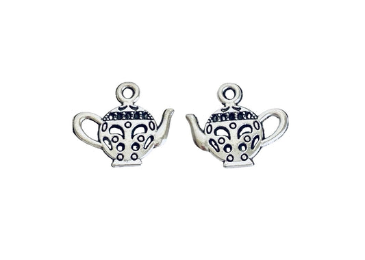 Base Metal Small Tea Pot Charm