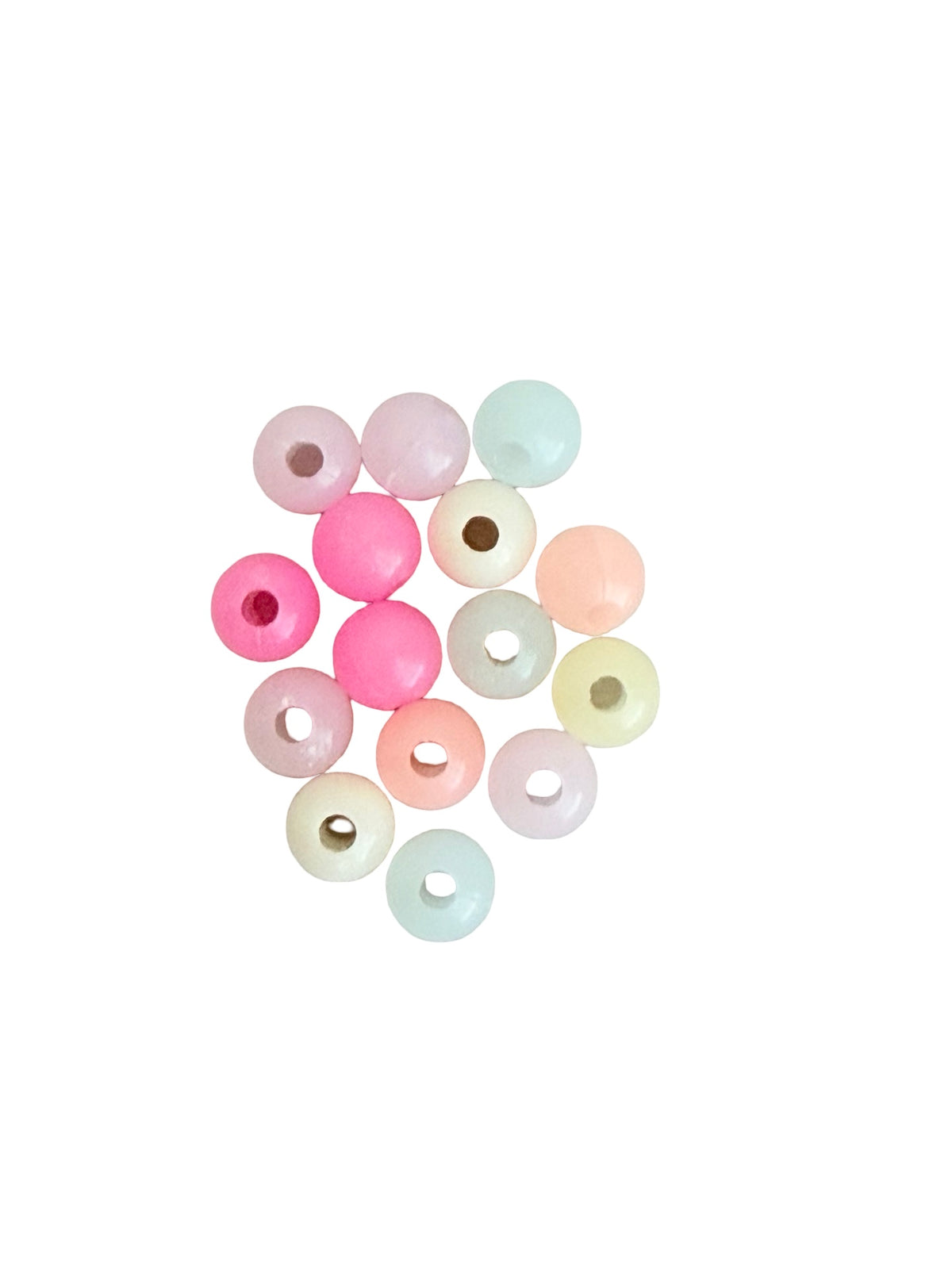 Acrylic Round Beads • Solid or Random Mix of Translucent Colors • 6mm, 8mm & 10mm Round Beads for Jewelry Making