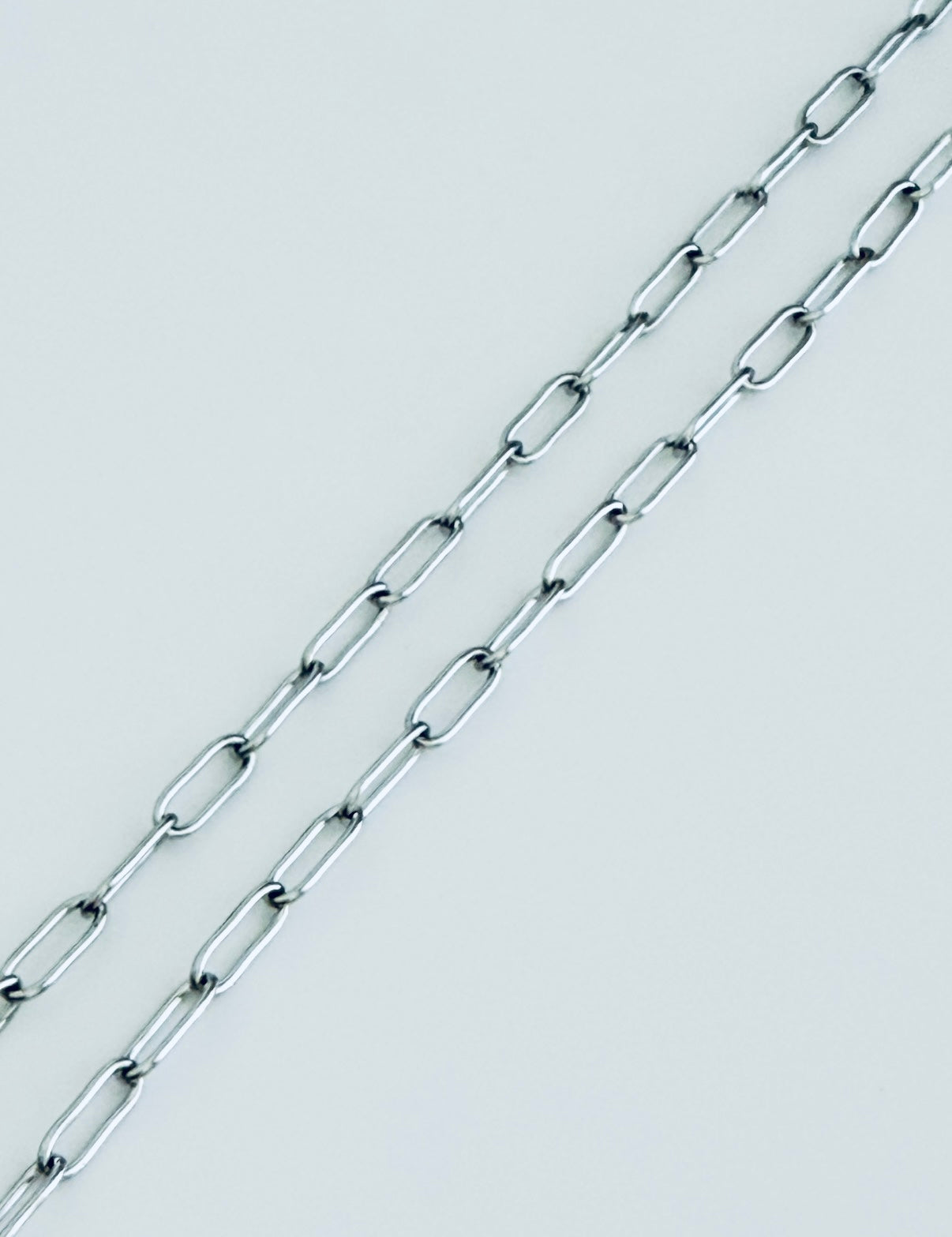 Mini Paperclip Chain for Jewelry Making • Stainless Steel or Gold Over Stainless Steel Small Paperclip Link Chain for Necklaces & Bracelets