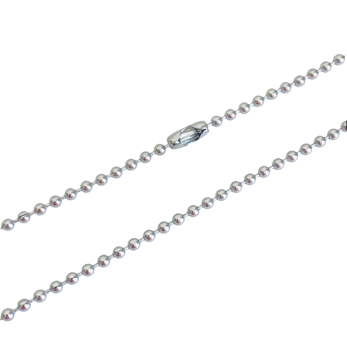 2.4mm Stainless Steel Ball Chain Necklace