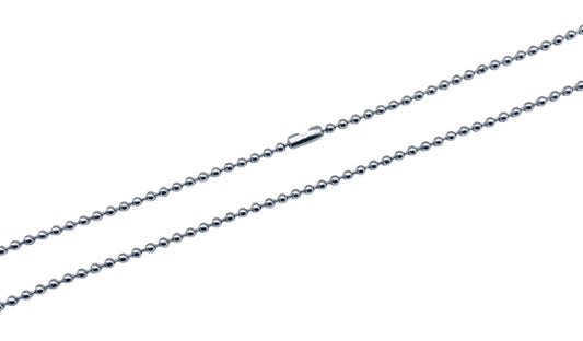 2.4mm Stainless Steel Ball Chain Necklace