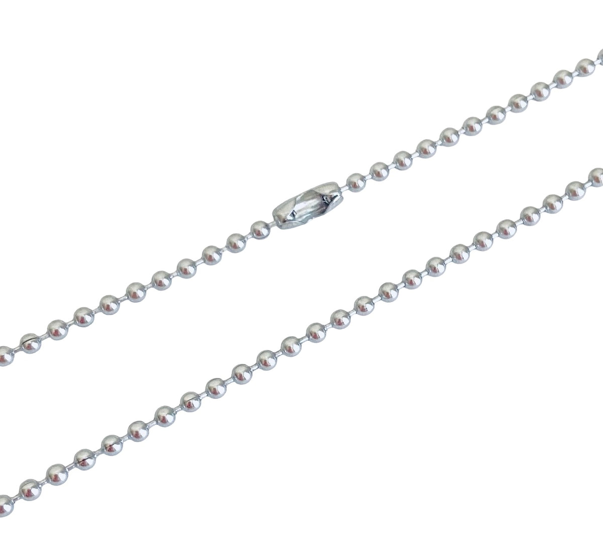 2.4mm Stainless Steel Ball Chain Necklace