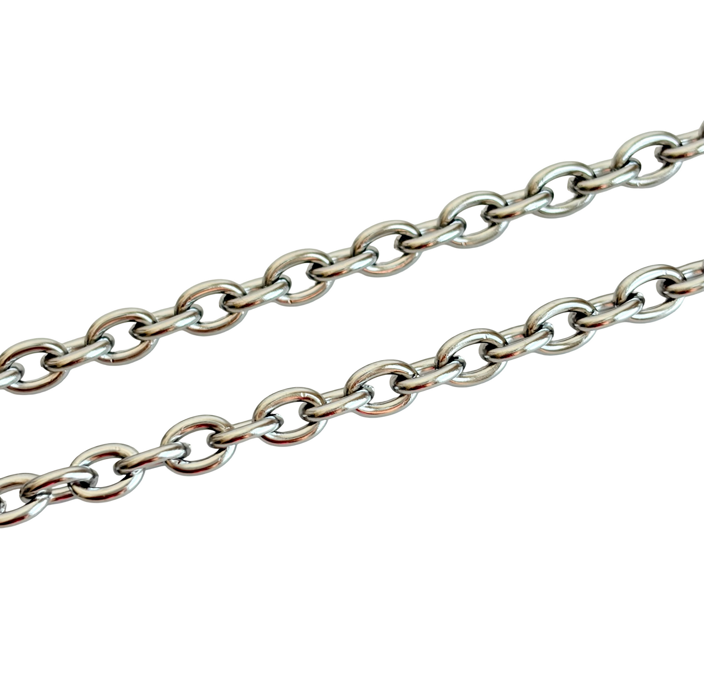 Stainless Steel Oval Chain (4.5x6mm)