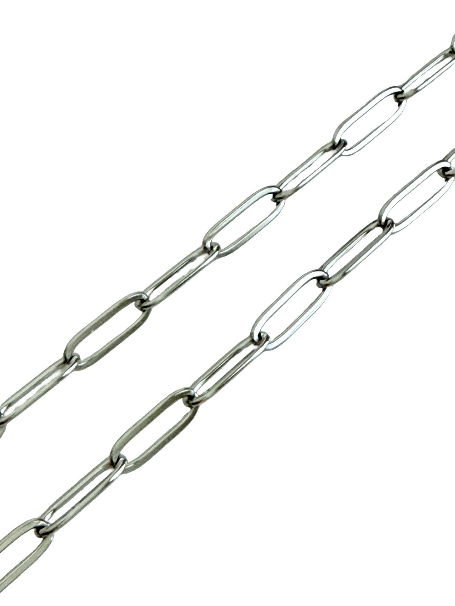 4x12mm Paperclip Chain for Jewelry Making – Stainless Steel or Gold over Stainless Steel • Modern Link Chain for Necklaces & Bracelets