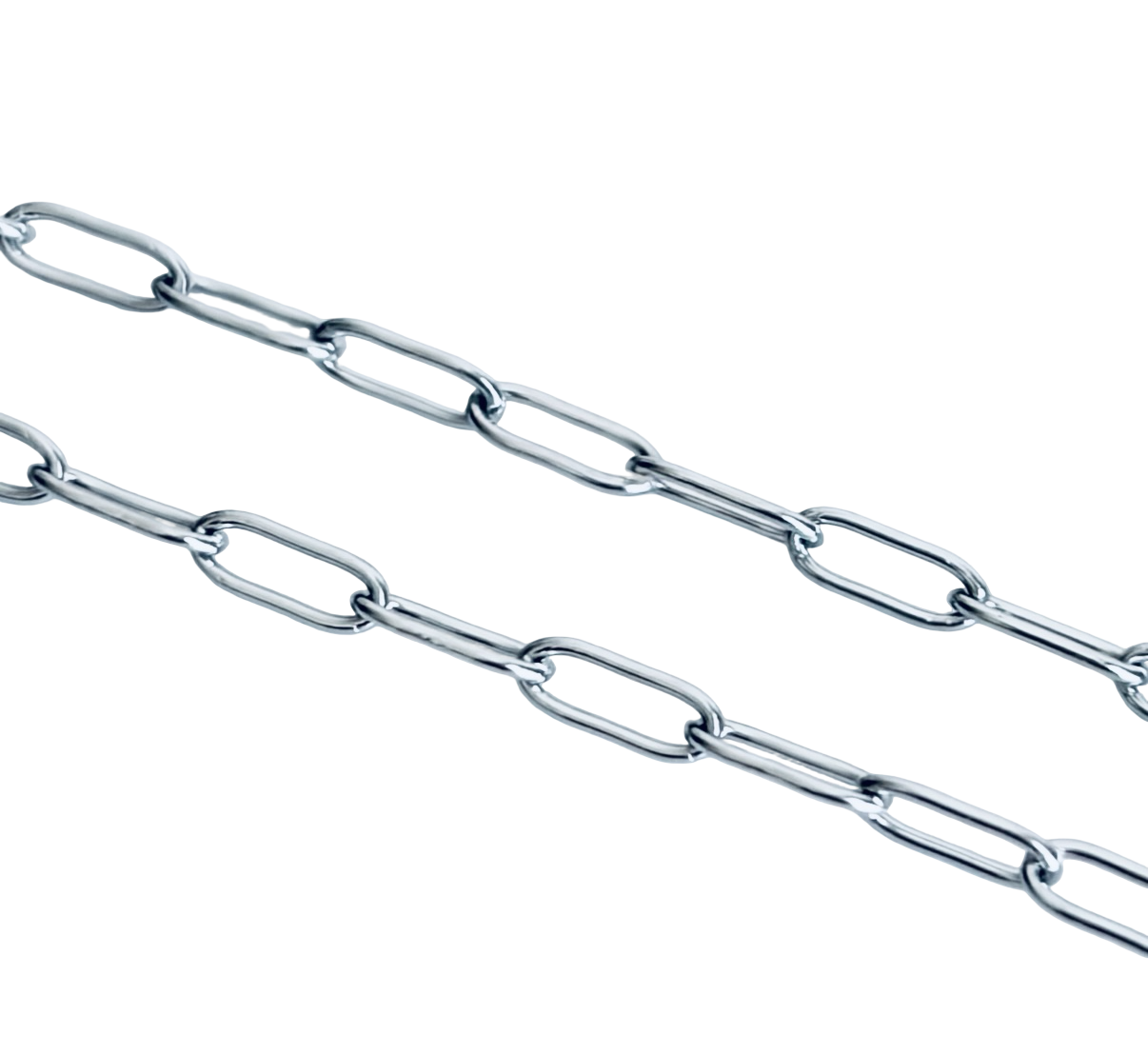 Stainless Steel Mini Paperclip Chain (2.5x6mm)