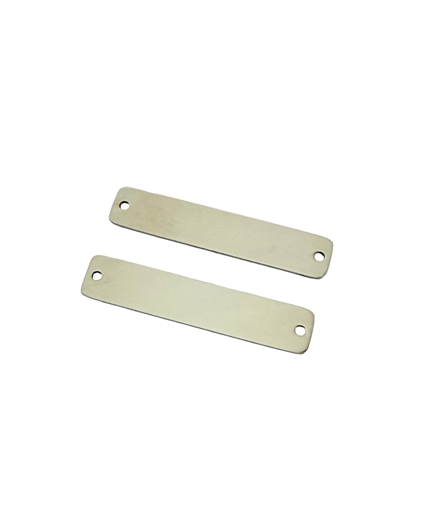 Stainless Steel Long Bar Engravable Blank • 8mm x 40mm