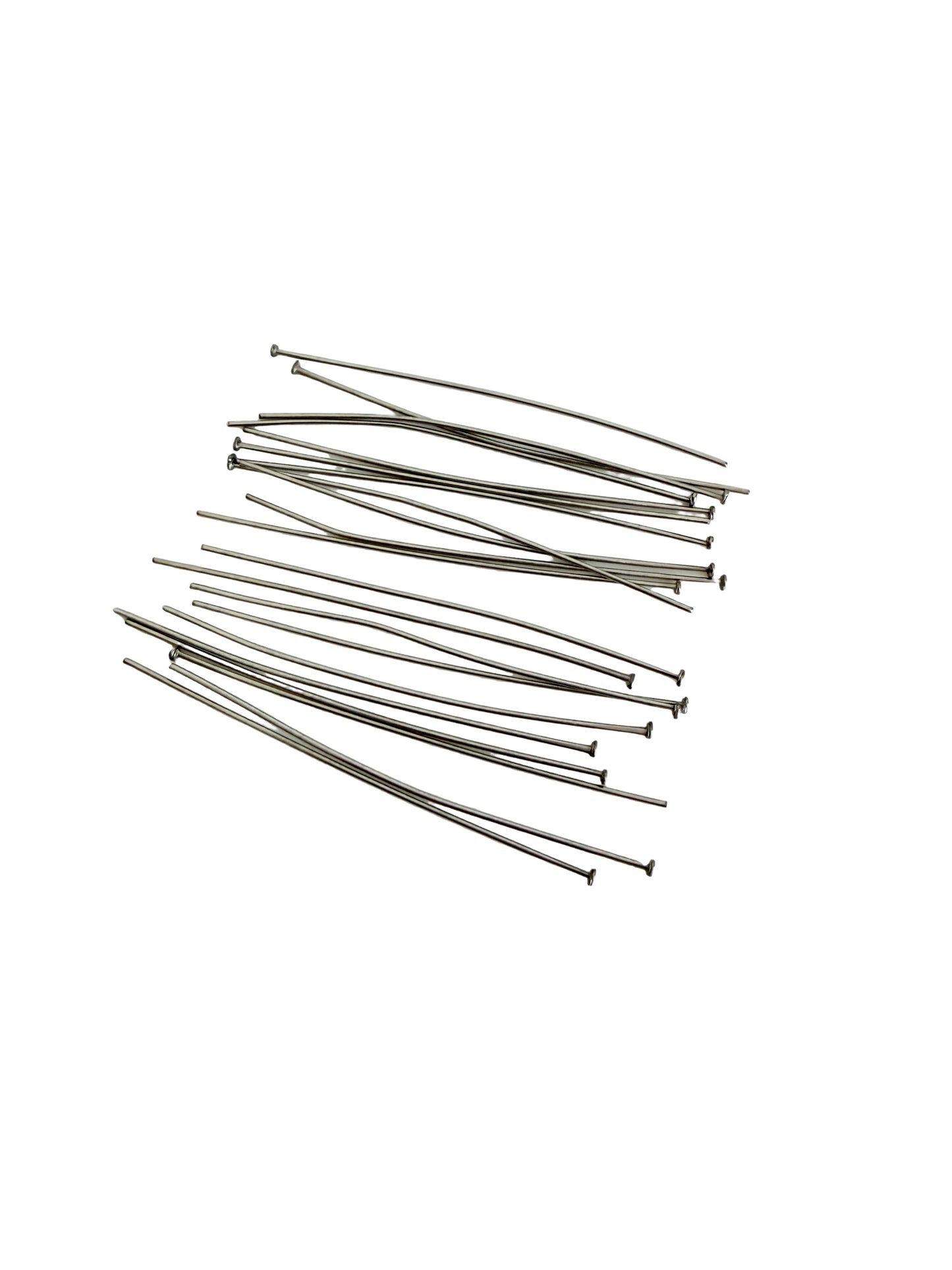 20 Gauge Stainless Steel Flat Head Pins • 0.6mm x 50mm