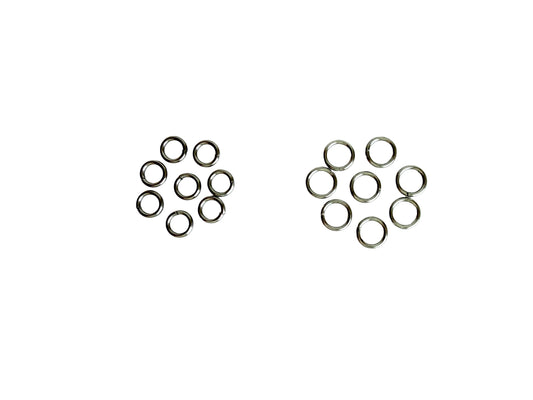 Thick Stainless Steel Jump Rings  • 6mm or 7mm