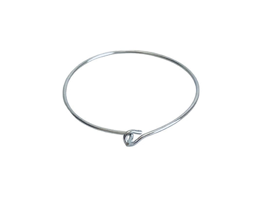 Stainless Steel Wine Charm Hoop (25mm)