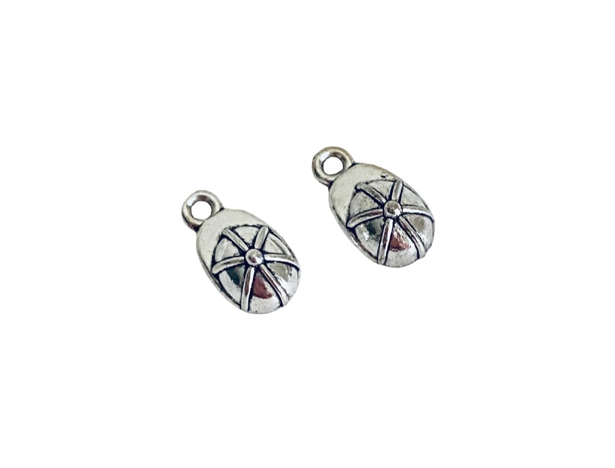Tiny Baseball Cap Charm